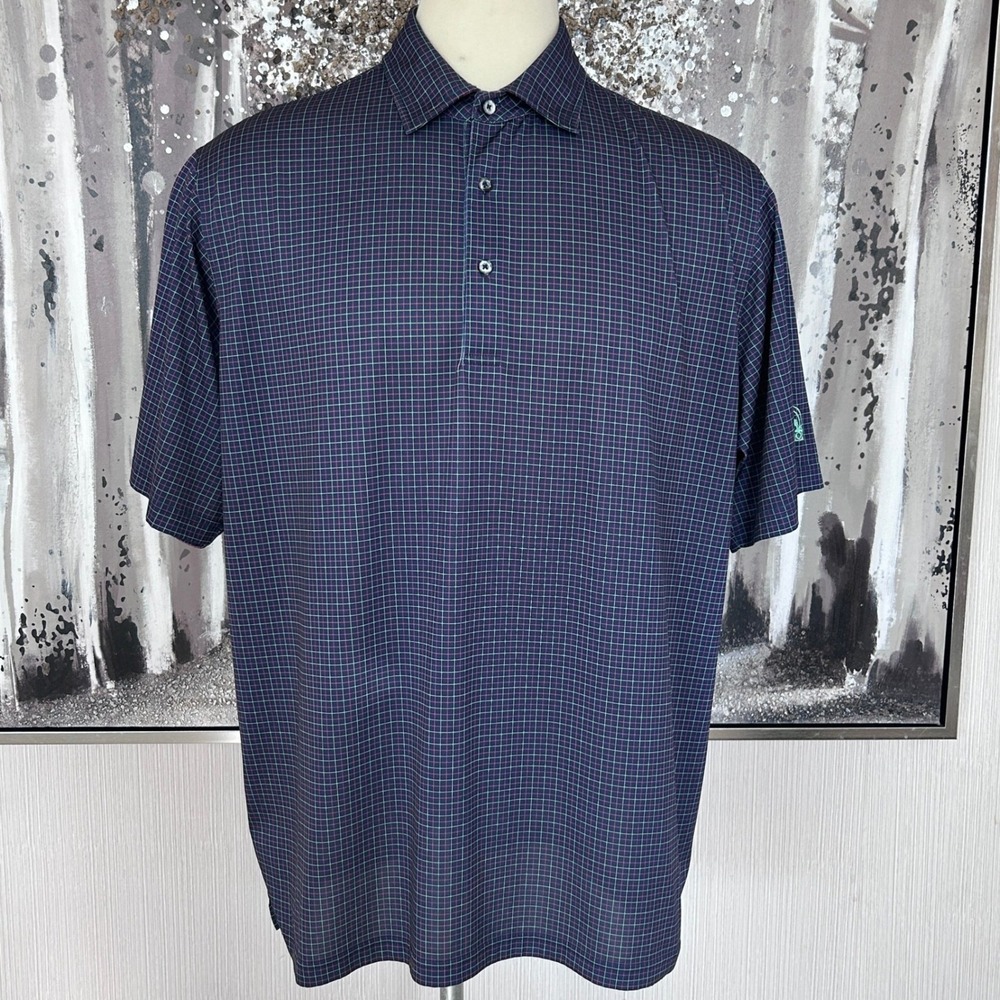 Donald Ross Sportswear Bulle‎ Rock Moisture Wicking Polo Golf Shirt -  XL